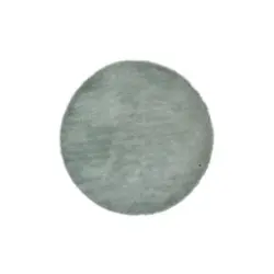 Hochflorteppich 140/140 cm Cozy Mintgr&uuml;n