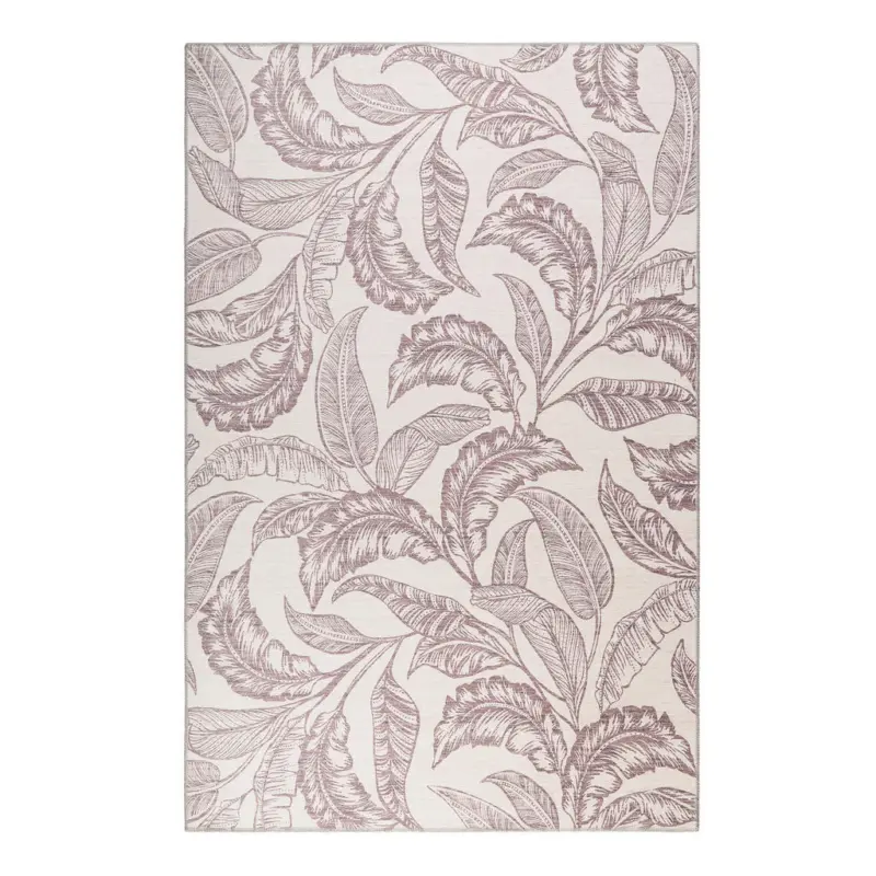 Webteppich 190/290 cm Mozambique Palm Taupe, Beige
