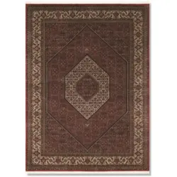 Orientteppich 170/240 cm Kamaro Bidjar Creme, Rot