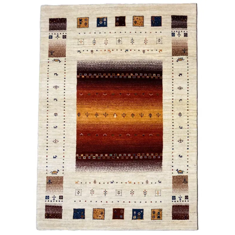 Orientteppich 300/400 cm Mother Earth Red Gelb, Naturfarben, Rot