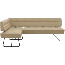 Eckbank 165/227 cm in Beige