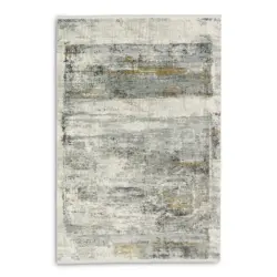 Webteppich 80/150 cm Positano Creme, Kupferfarben