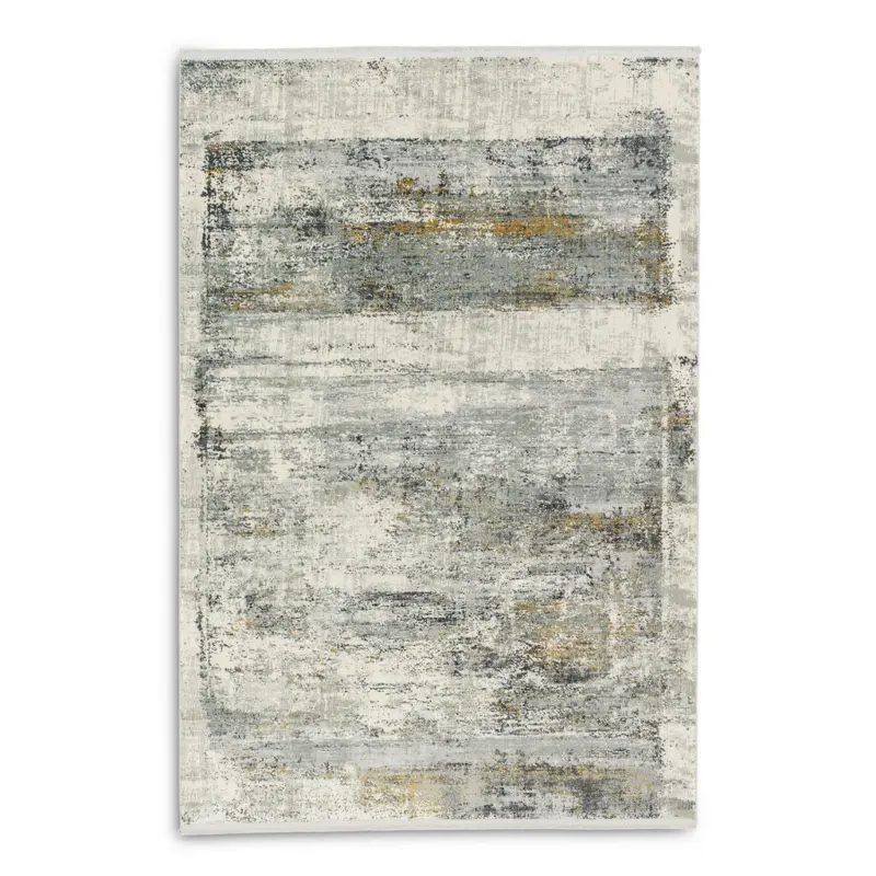 Webteppich 80/150 cm Positano Creme, Kupferfarben