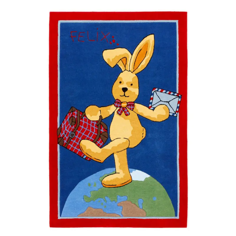Kinderteppich 150/220 cm Felix der Hase