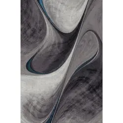 Webteppich 160/230 cm Belis Essence Blau, Grau