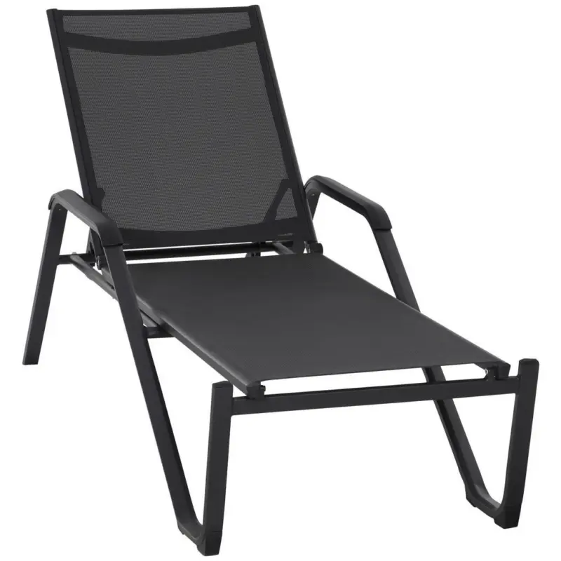 Gartenliege 70/108/195 cm
