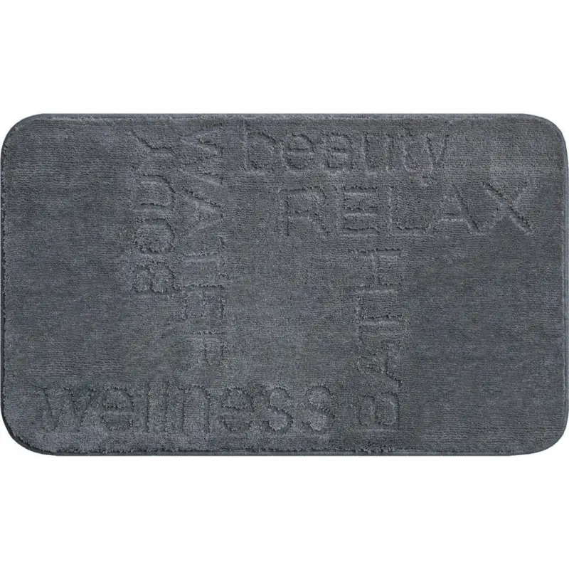 Badematte Anthrazit 60/90 cm