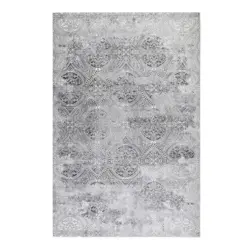 Vintage-Teppich 130/190 cm Grace Grau