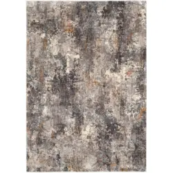 Webteppich 155/230 cm Elarion Grau, Dunkelgrau, Beige