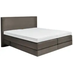 Boxspringbett 160/200 cm in Taupe