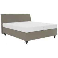 Boxspringbett 160/200 cm in Beige