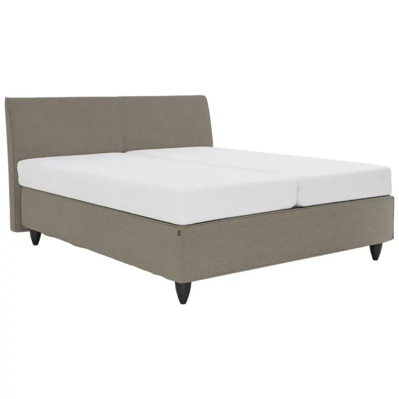 Boxspringbett 160/200 cm in Beige