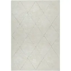 Hochflorteppich 120/170 cm Ideal Shaggy Creme