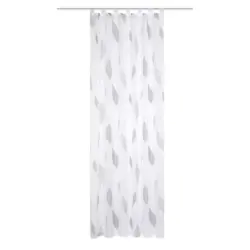 Schlaufenvorhang transparent