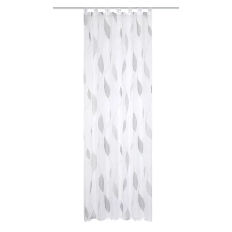 Schlaufenvorhang transparent