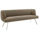 XXXLutz Lauterach - Ihr M&ouml;belhaus bei Bregenz Sitzbank 200/87/64 cm in Edelstahlfarben, Fango