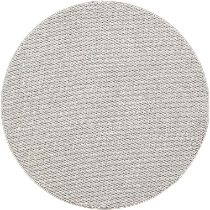 Webteppich 160 cm Loom Creme