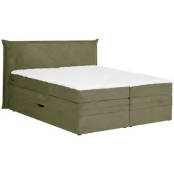 Boxspringbett 180/200 cm in Gr&uuml;n
