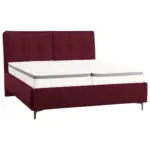 XXXLutz Lauterach - Ihr M&ouml;belhaus bei Bregenz Polsterbett Matratze, Lattenrost, Topper Bordeaux 200/200 cm