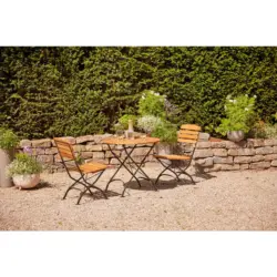 Gartenklapptisch 85/85/78 cm