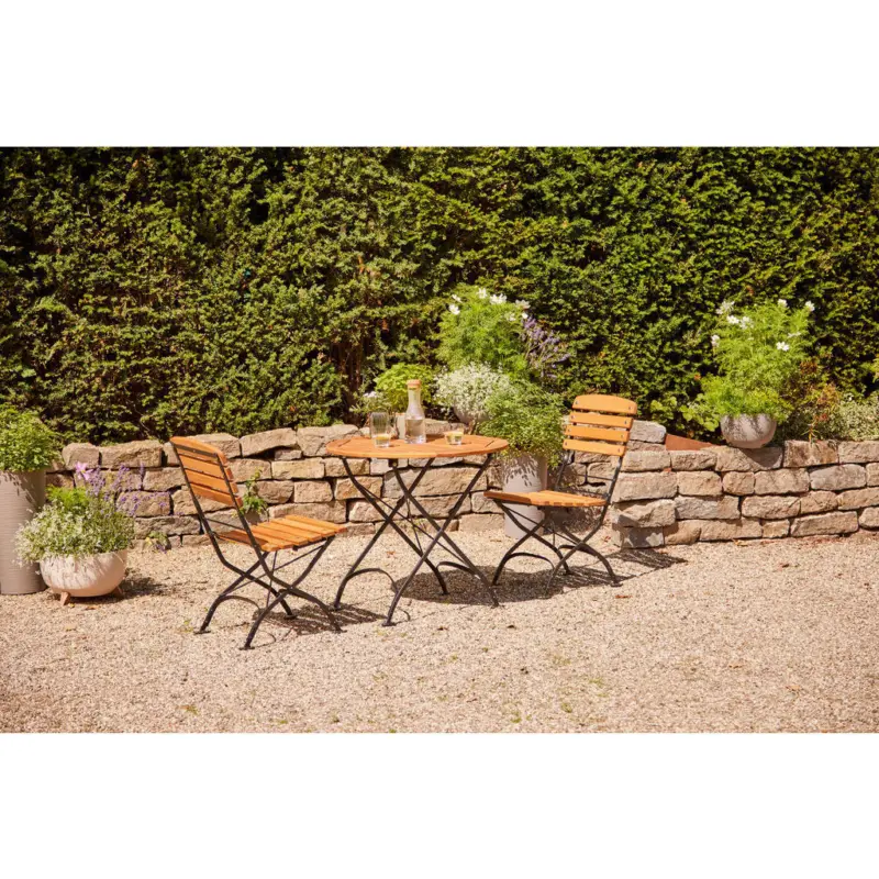 Gartenklapptisch 85/85/78 cm