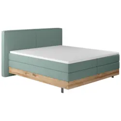 Boxspringbett 180/200 cm in Petrol