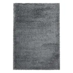 Hochflorteppich 240/340 cm Fluffy 3500 Lightgrey Hellgrau