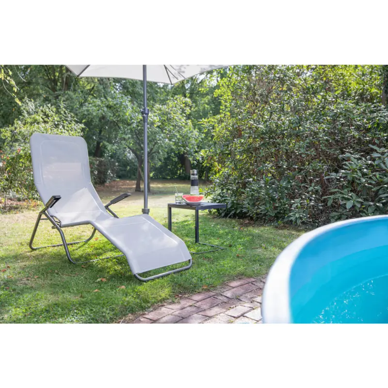 Gartenliege 72,5/103,5/144 cm