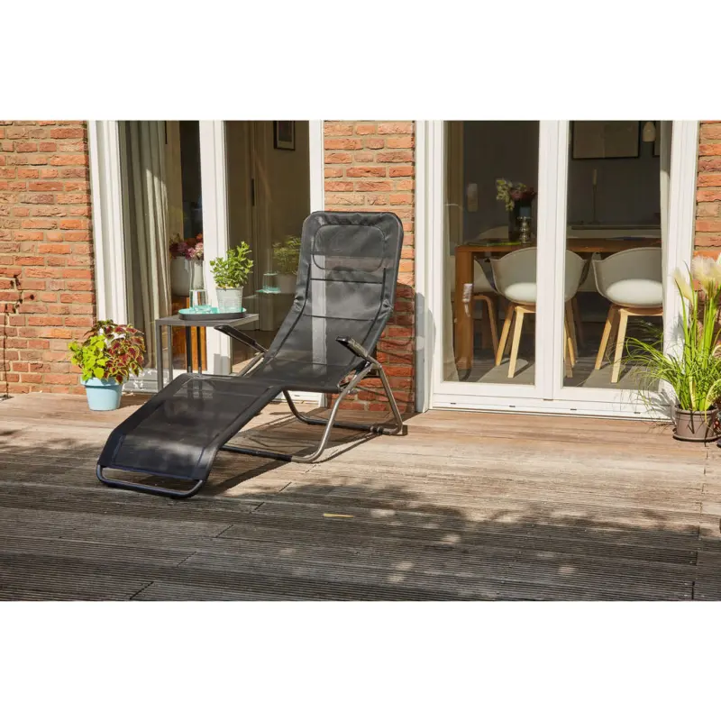 Gartenliege 72,5/103,5/144 cm