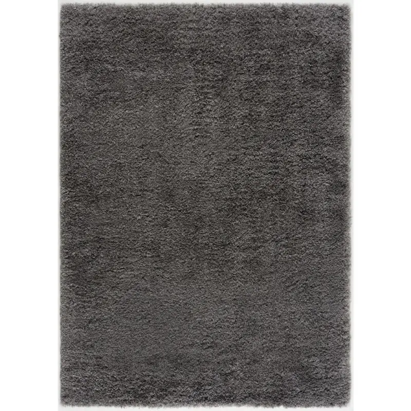 Hochflorteppich 200/290 cm Porto Dunkelgrau