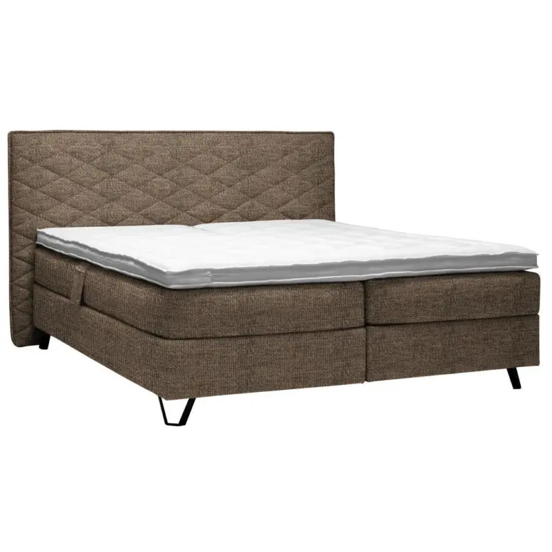 Boxspringbett 200/220 cm in Braun