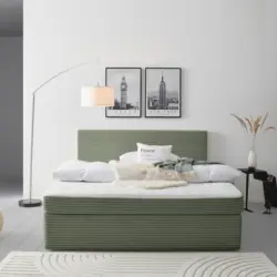 Boxbett 160/200 cm in Gr&uuml;n