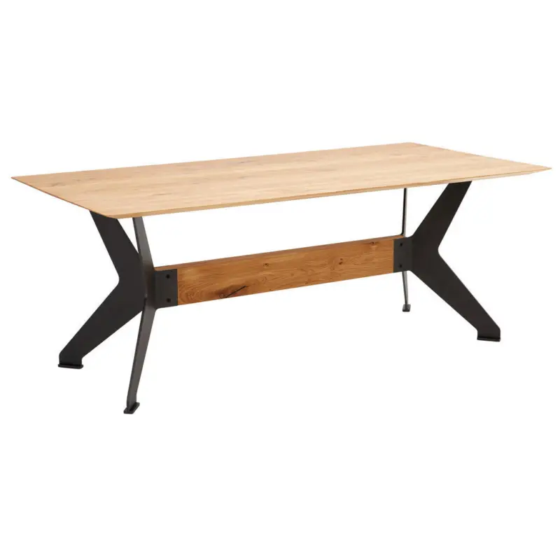 Esstisch in Holz, Metall 300/100/77 cm