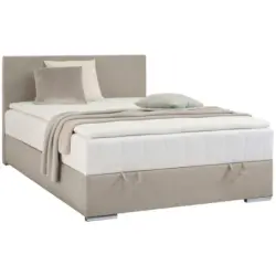 Boxbett 90/200 cm in Sandfarben