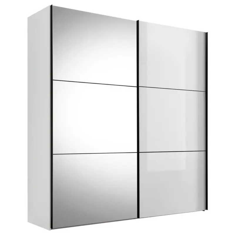 Schwebet&uuml;renschrank in Wei&szlig;