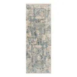 L&auml;ufer 80/250 cm Avignon Blau, Grau