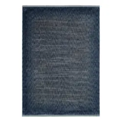 Webteppich 80/150 cm Memphis Blau