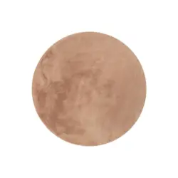 Hochflorteppich 150/150 cm Esp-4377-08 Altrosa