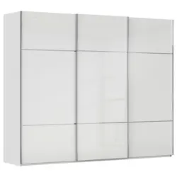 Schwebet&uuml;renschrank in Wei&szlig;