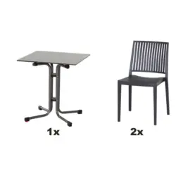 Gartengarnitur 3-teilig