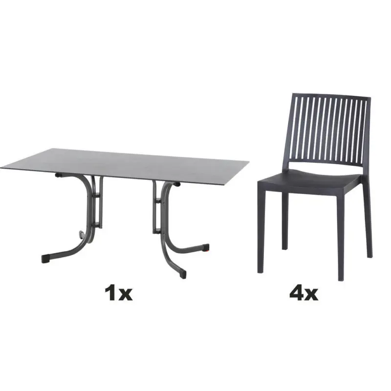 Gartengarnitur 5-teilig