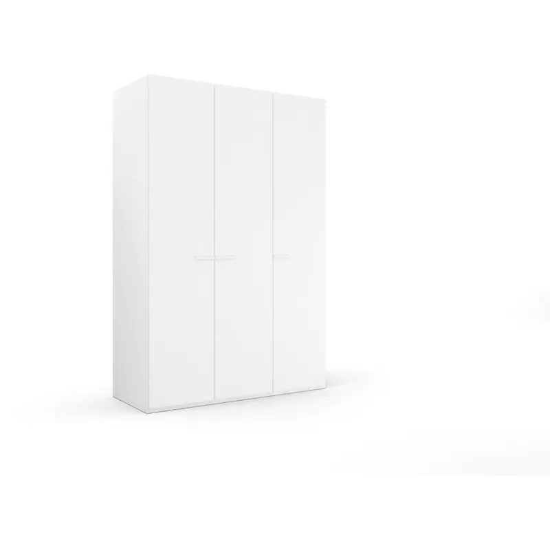 Dreht&uuml;renschrank in Wei&szlig;