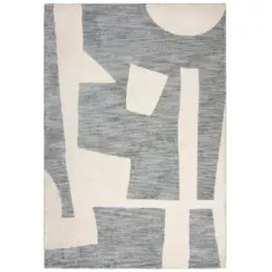 Webteppich 160/230 cm Grau