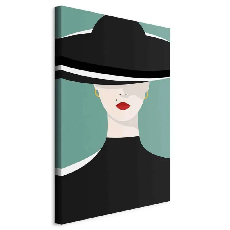 Leinwandbild Abstraktes, Menschen 40/60/1,2 cm