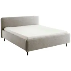 Polsterbett Lattenrost, Bettkasten Beige 180/200 cm