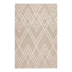 Outdoorteppich 120/170 cm Rave Creme, Wei&szlig;