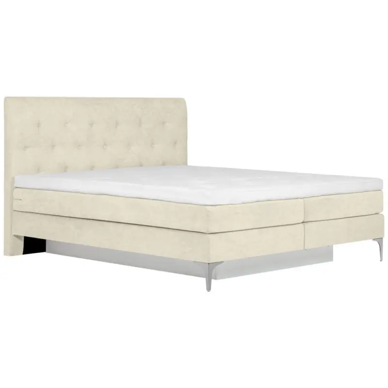 Boxspringbett 180/200 cm in Beige