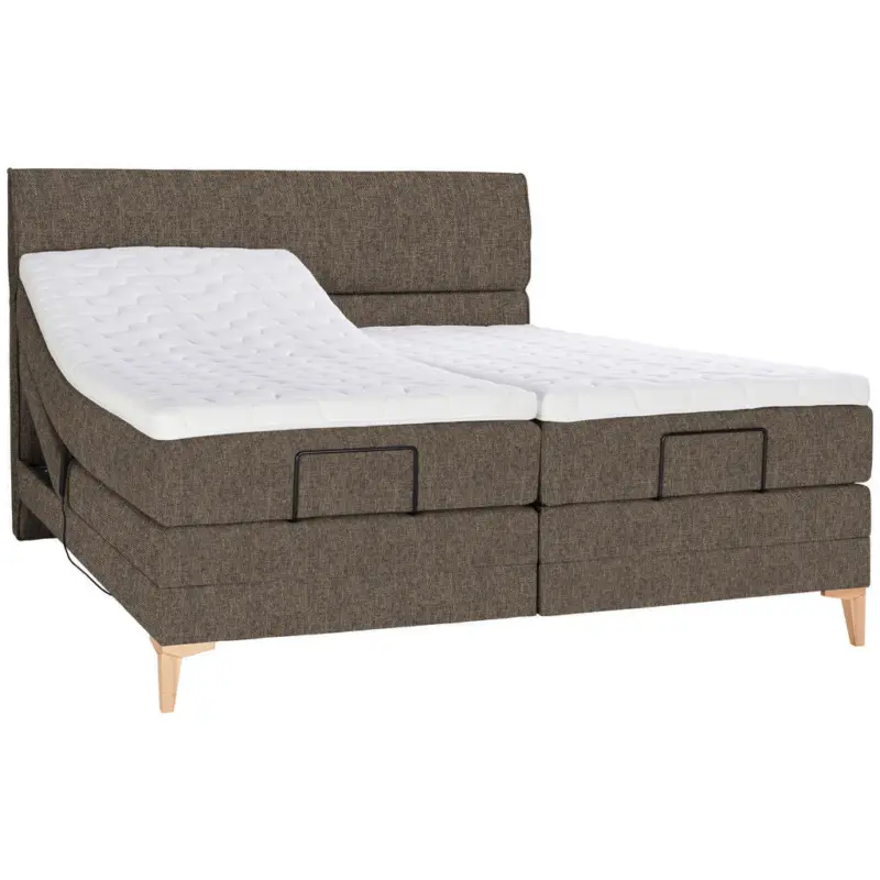 Boxspringbett 180/200 cm in Braun