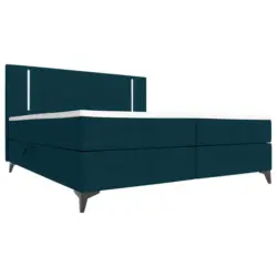 Boxbett 180/200 cm in Petrol