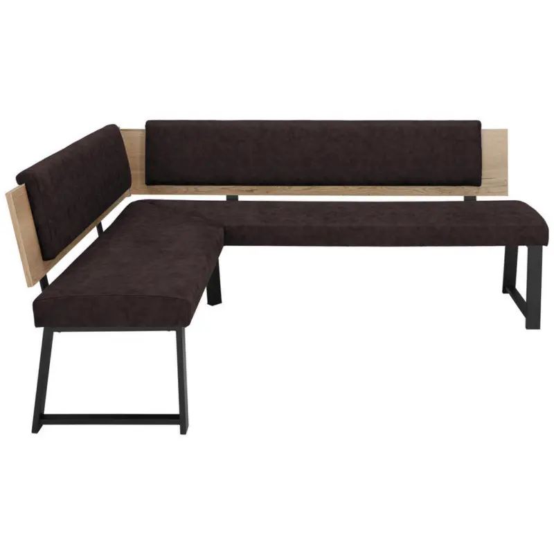 Eckbank 160/220 cm in Dunkelbraun